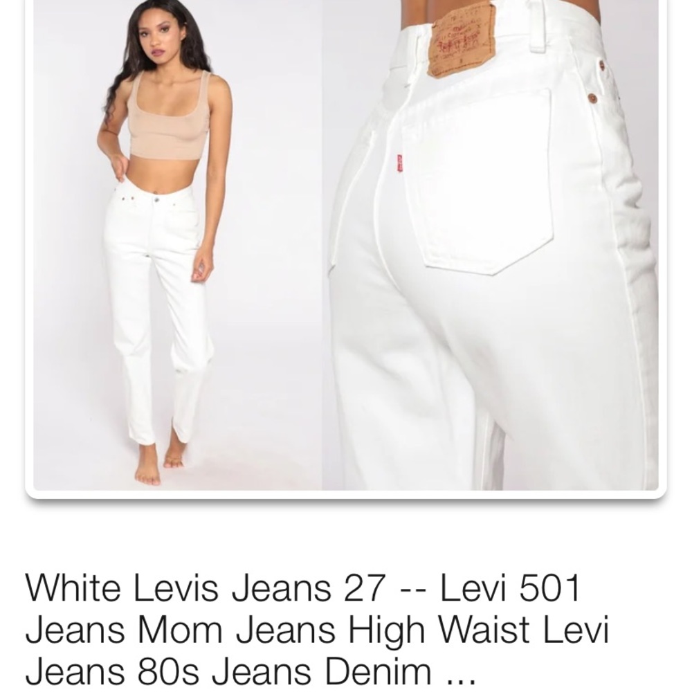5 for $20 - NWOT 90’s vintage White Levi’s